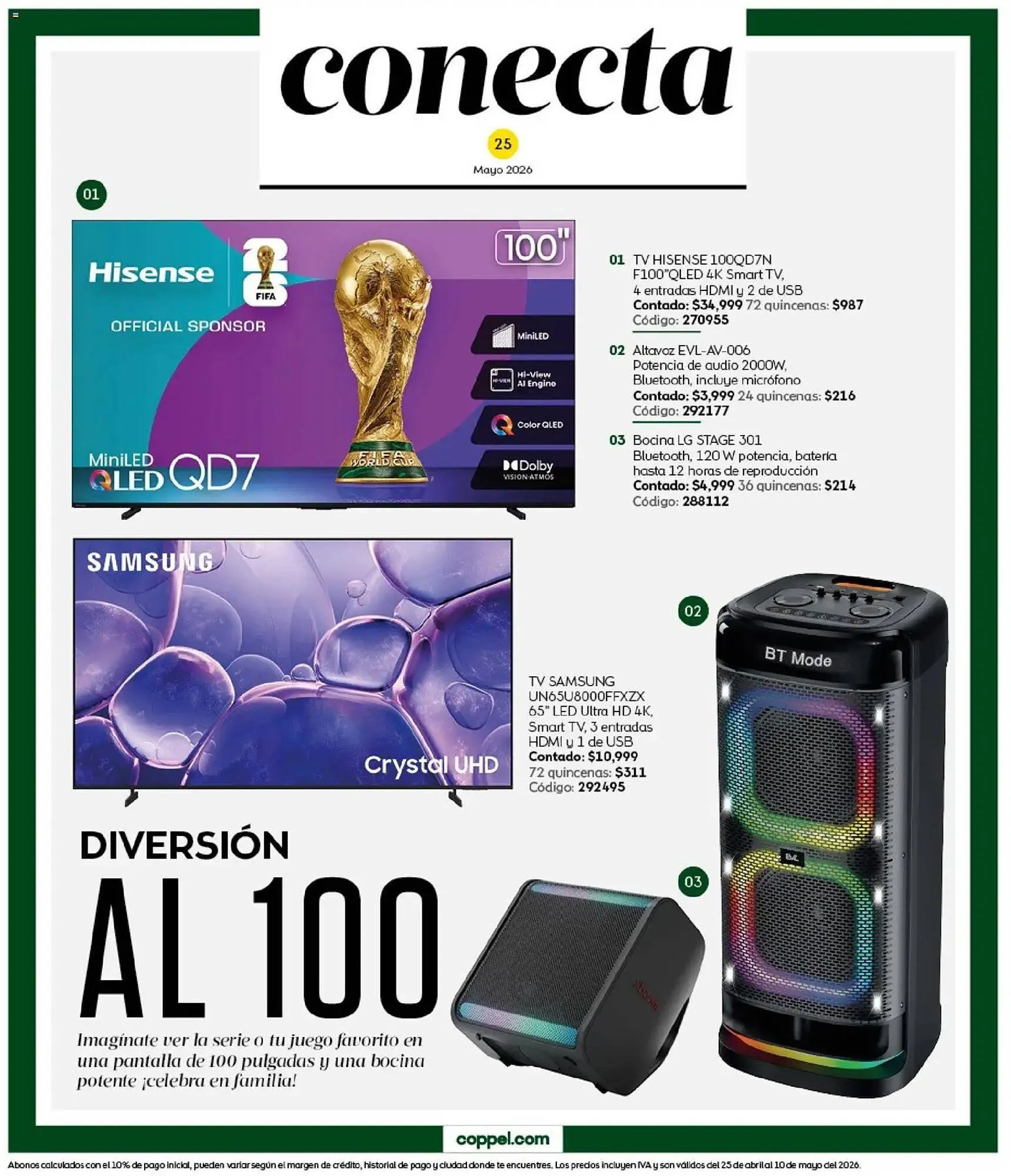 Catálogo de Catálogo Coppel 25 de abril al 10 de mayo 2026 - Pagina 25