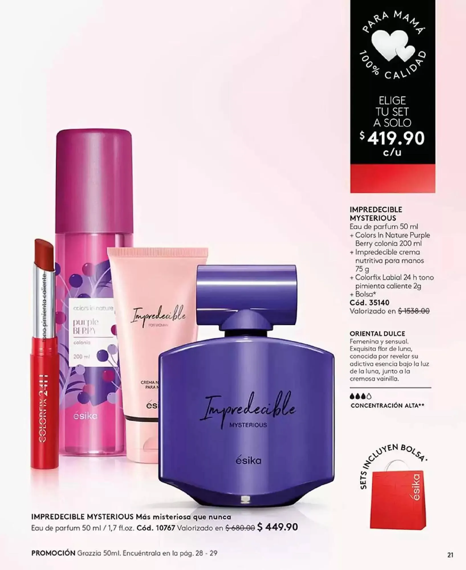 Catálogo de Catálogo Ésika 25 de marzo al 7 de julio 2025 - Pagina 21