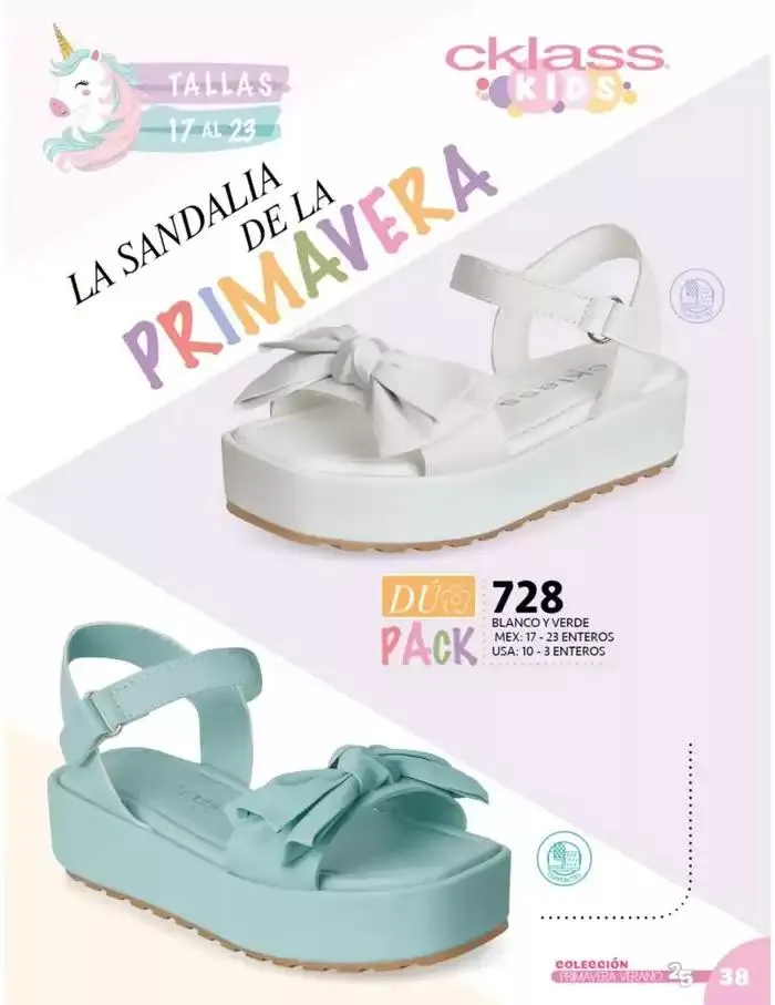 Catálogo de Catálogo Cklass Kids Niñas Primavera Verano 2025 México 8 de enero al 30 de junio 2025 - Pagina 33