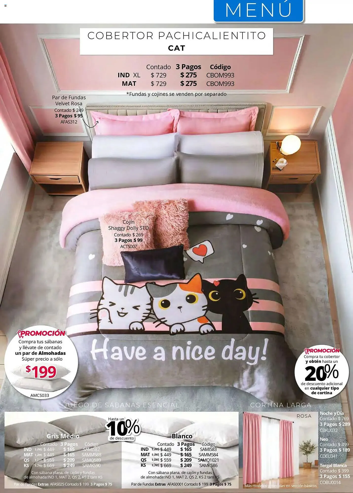 Catálogo de Catálogo Colchas Concord 1 de mayo al 1 de agosto 2026 - Pagina 293