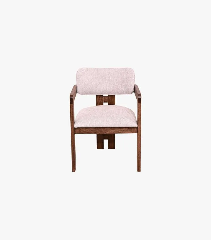 Silla Harding de madera color café