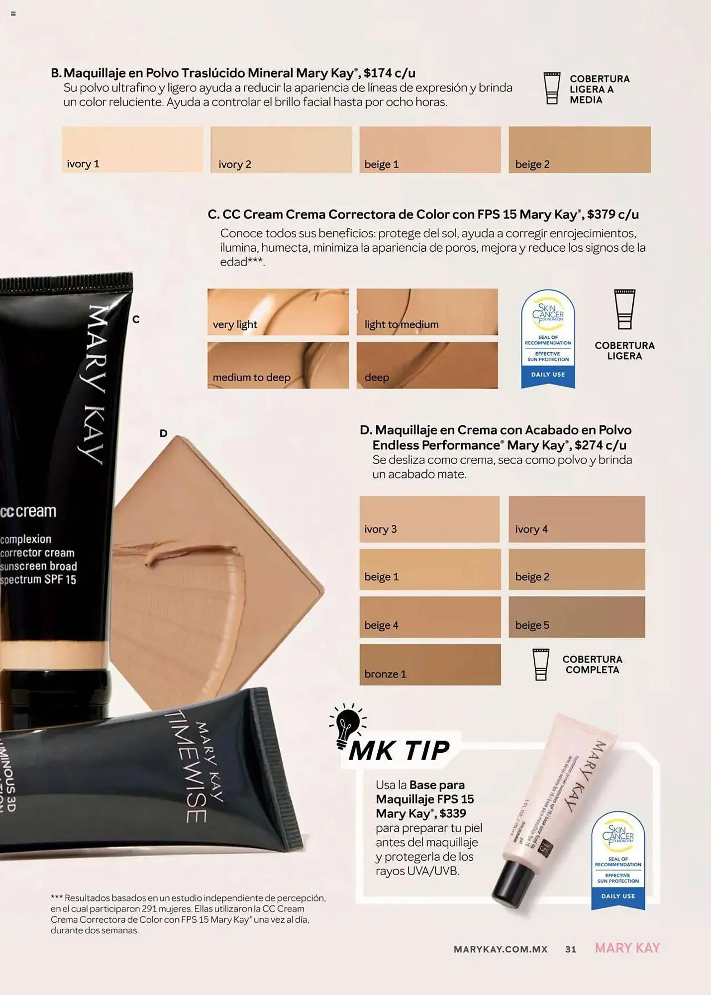 Catálogo de Catálogo Mary Kay 1 de marzo al 30 de abril 2025 - Pagina 31
