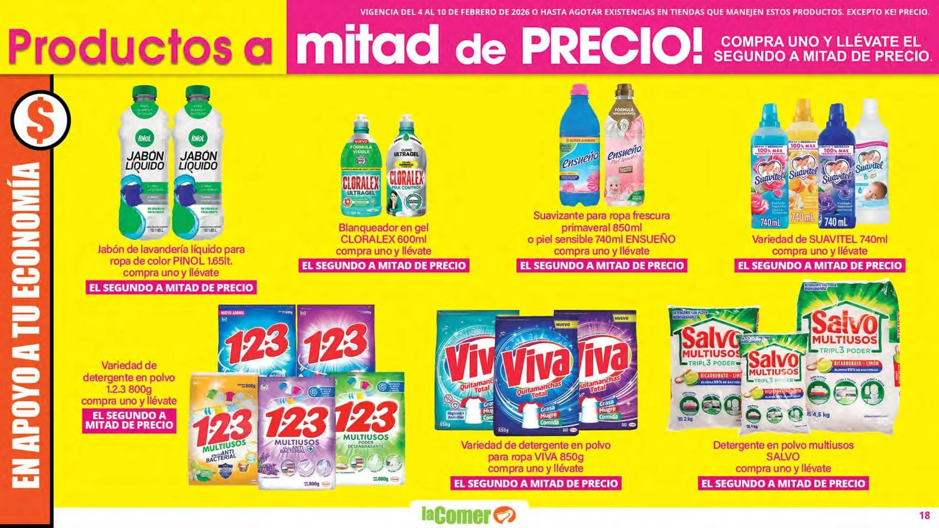 Catálogo de Folleto La Comer 4 de febrero al 10 de febrero 2026 - Pagina 18