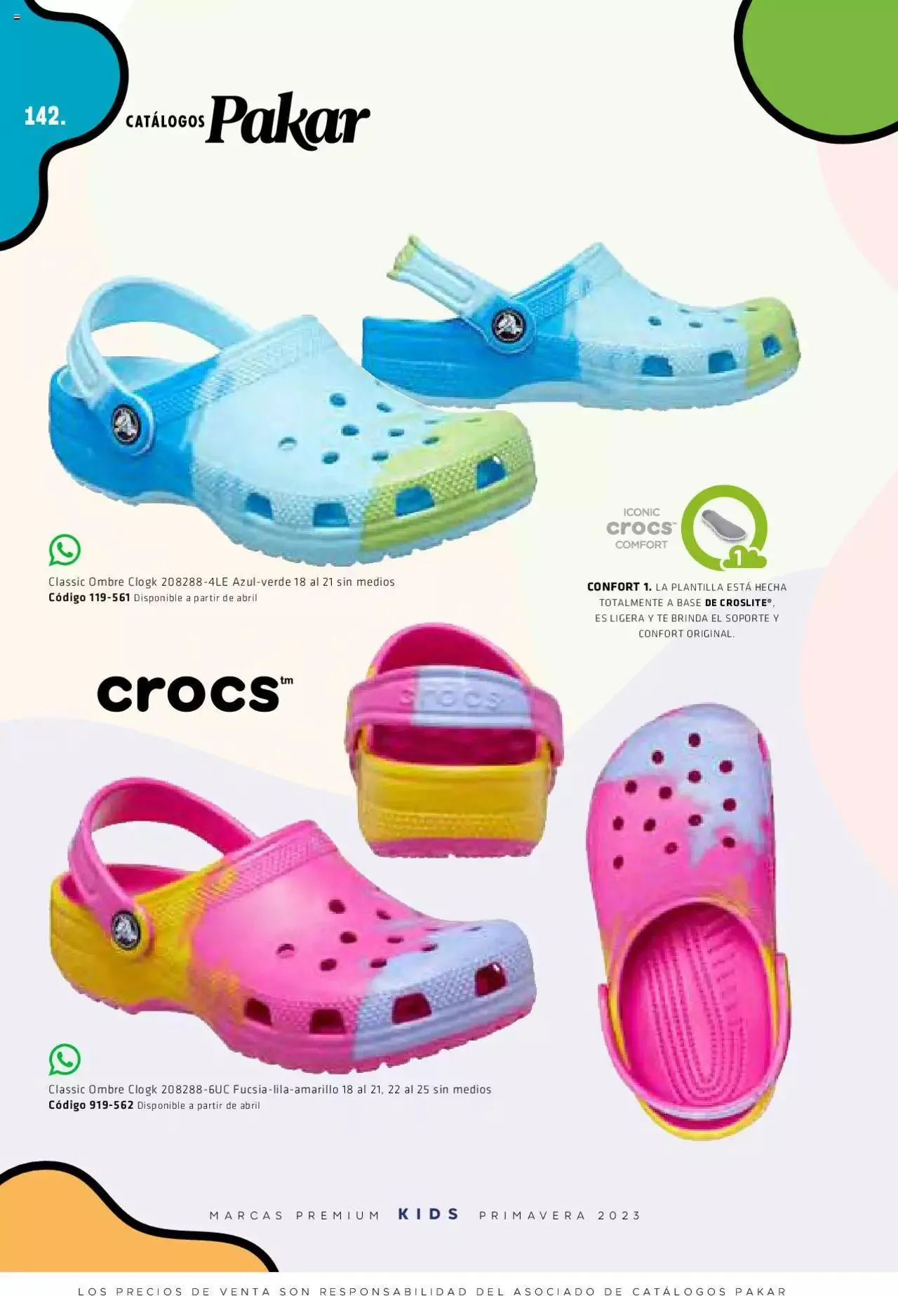 Catálogo de SC Pakar kids 3 de marzo al 31 de diciembre 2023 - Pagina 142