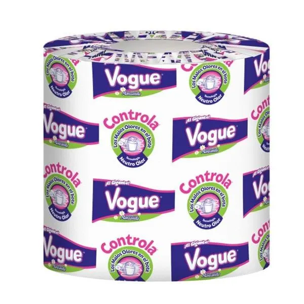 Papel higiénico Vogue manz mega jumbo 1 rollo 400 hojas