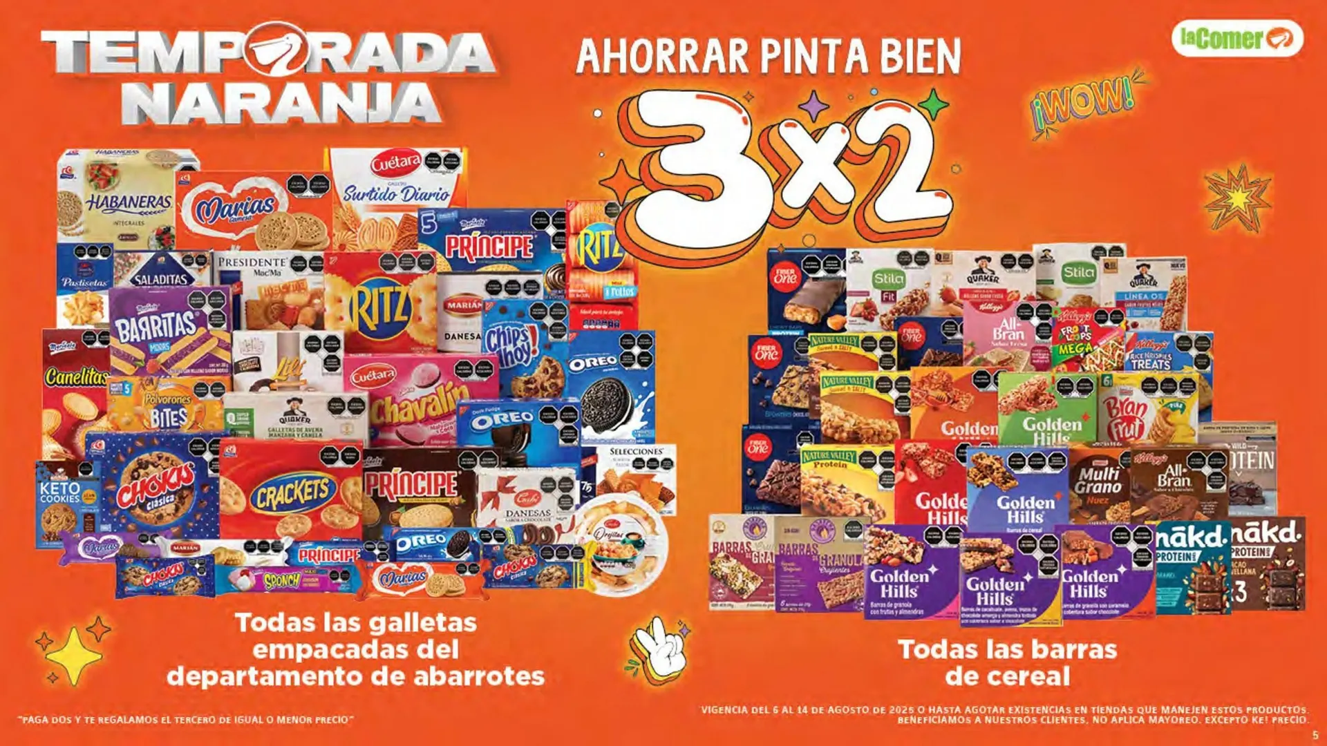 Catálogo de Catálogo La Comer 6 de agosto al 14 de agosto 2025 - Pagina 5