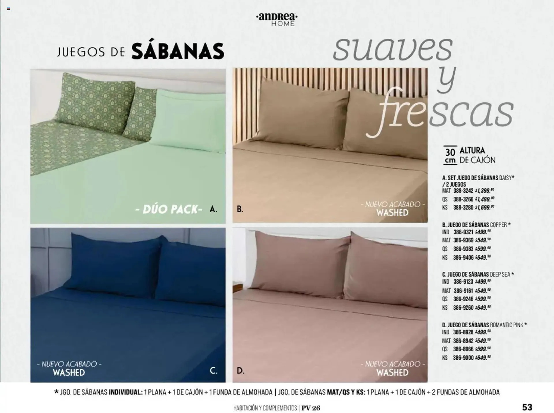 Catálogo de Catálogo Andrea 25 de enero al 23 de agosto 2026 - Pagina 53