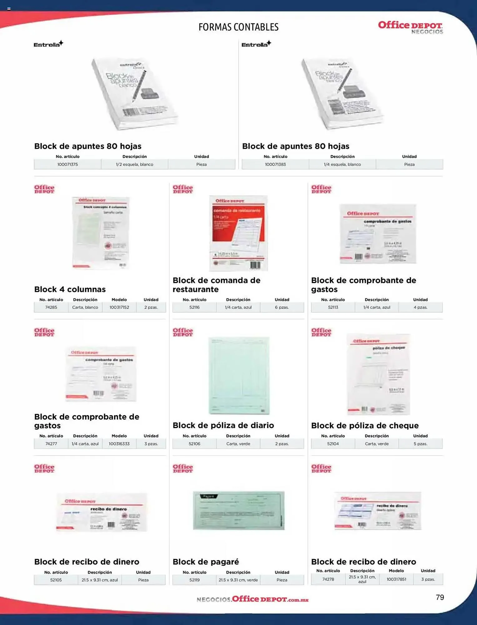 Catálogo de Catálogo Office Depot 9 de enero al 31 de diciembre 2025 - Pagina 81