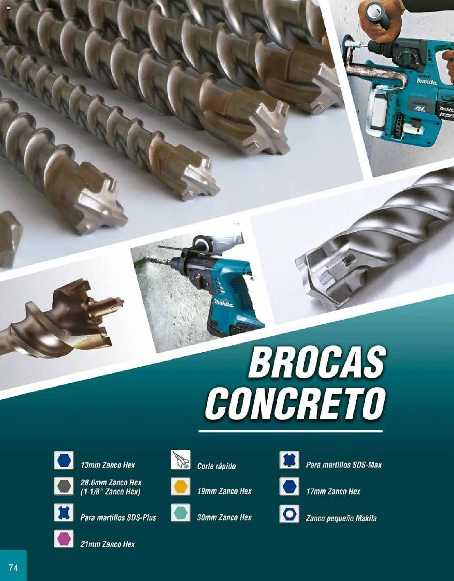 Catálogo de Catálogo Makita 8 de julio al 31 de diciembre 2025 - Pagina 74