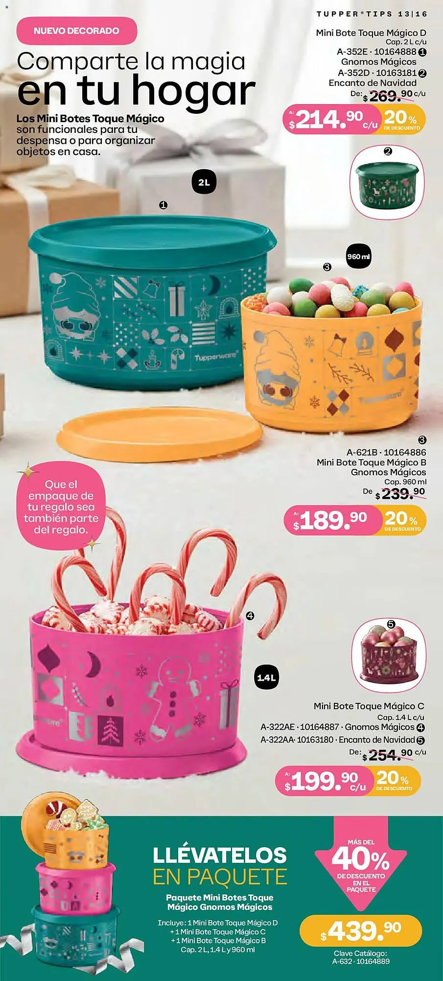 Catálogo de Catálogo Tupperware 1 de diciembre al 28 de diciembre 2025 - Pagina 16