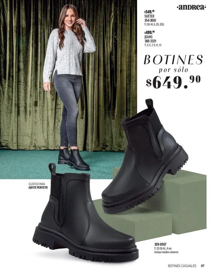 Catálogo de ANDREA - CALZADO DAMA 26 de agosto al 25 de enero 2025 - Pagina 185