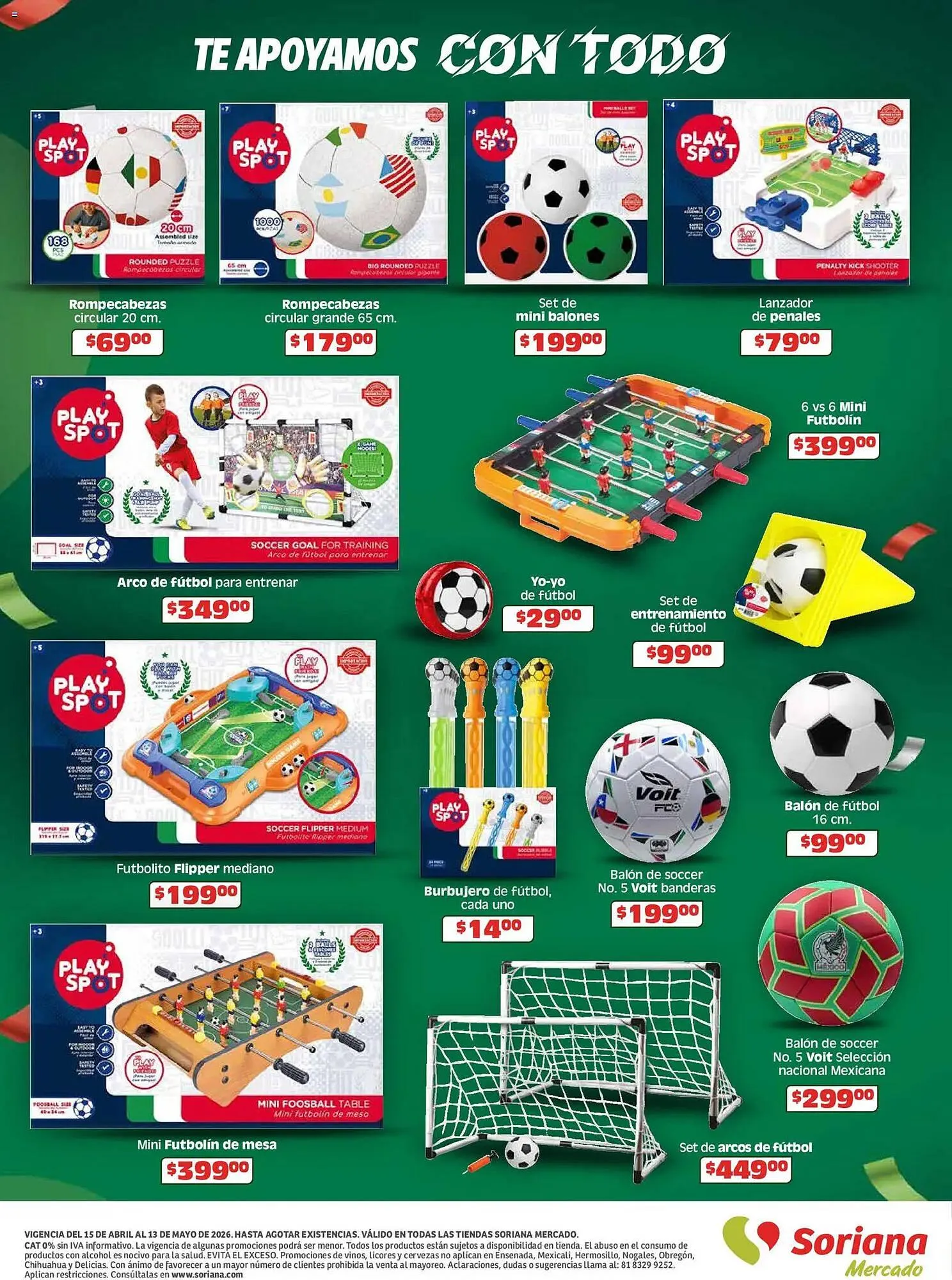 Catálogo de Folleto Soriana Mercado 15 de abril al 13 de mayo 2026 - Pagina 13
