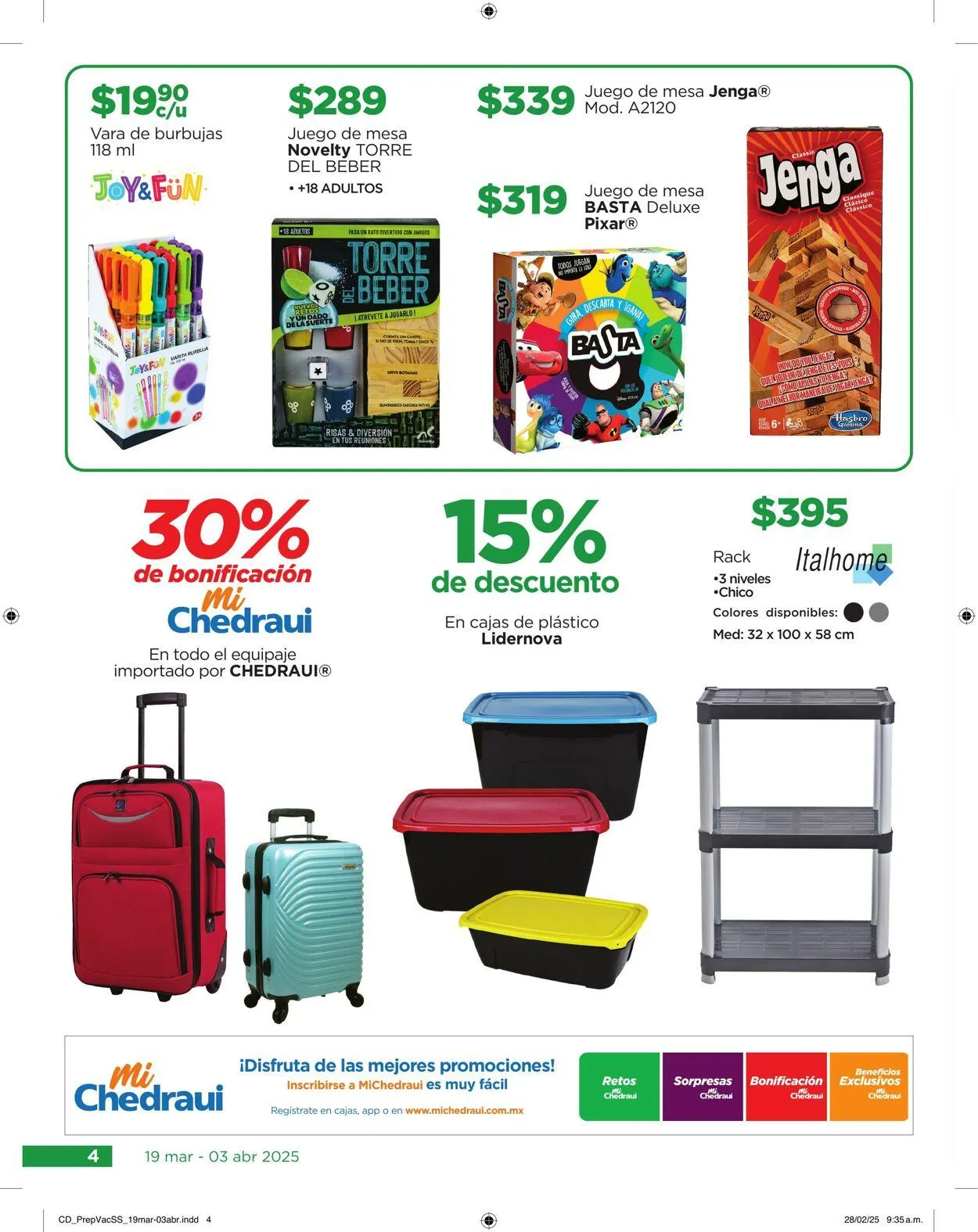 Catálogo de Chedraui Oferta actual 30 de julio al 13 de agosto 2025 - Pagina 4