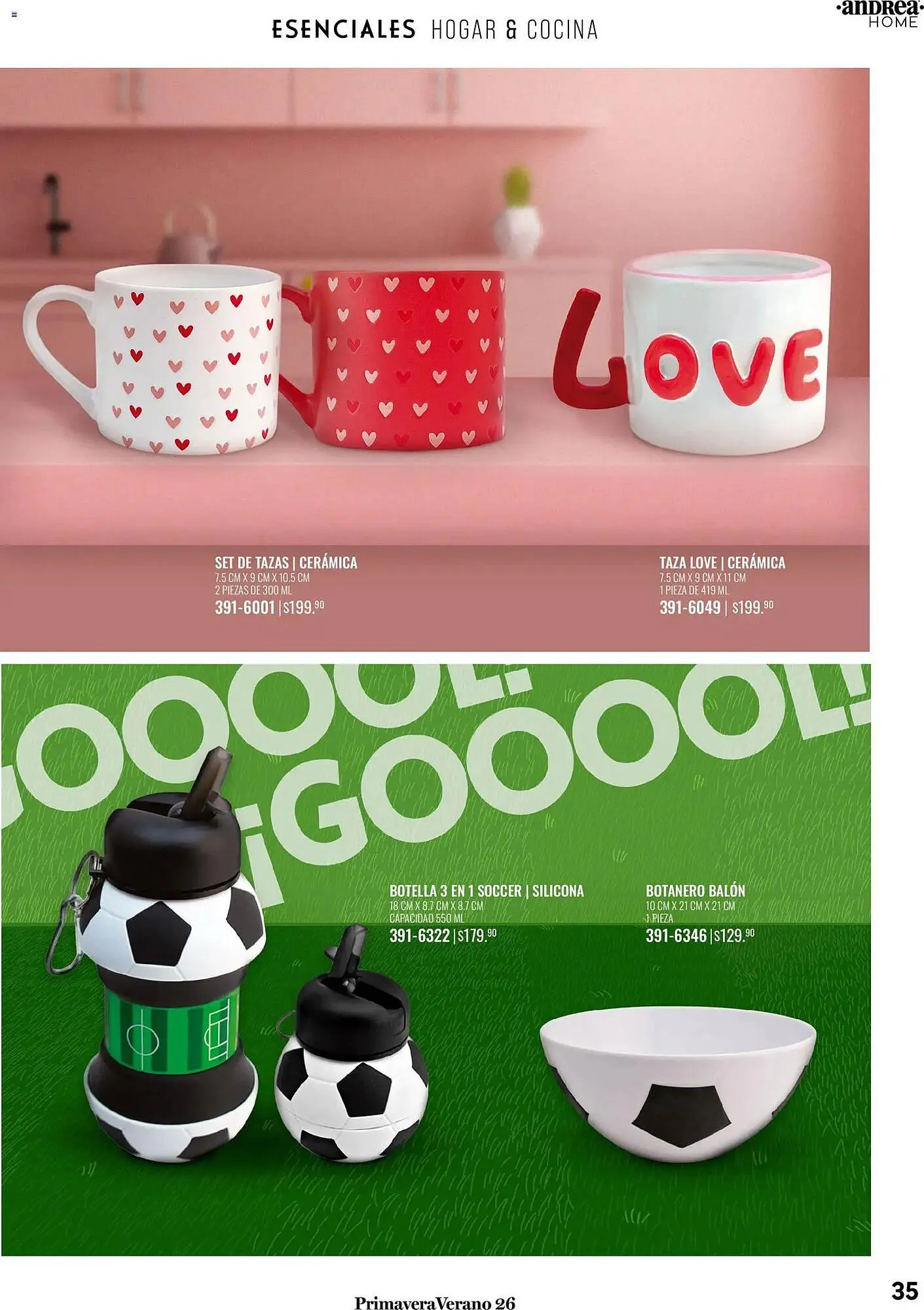 Catálogo de Catálogo Andrea 25 de enero al 22 de agosto 2026 - Pagina 35