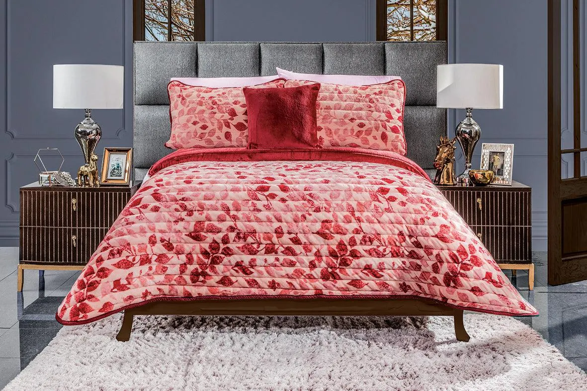 Juego de cobertor snow Rosela