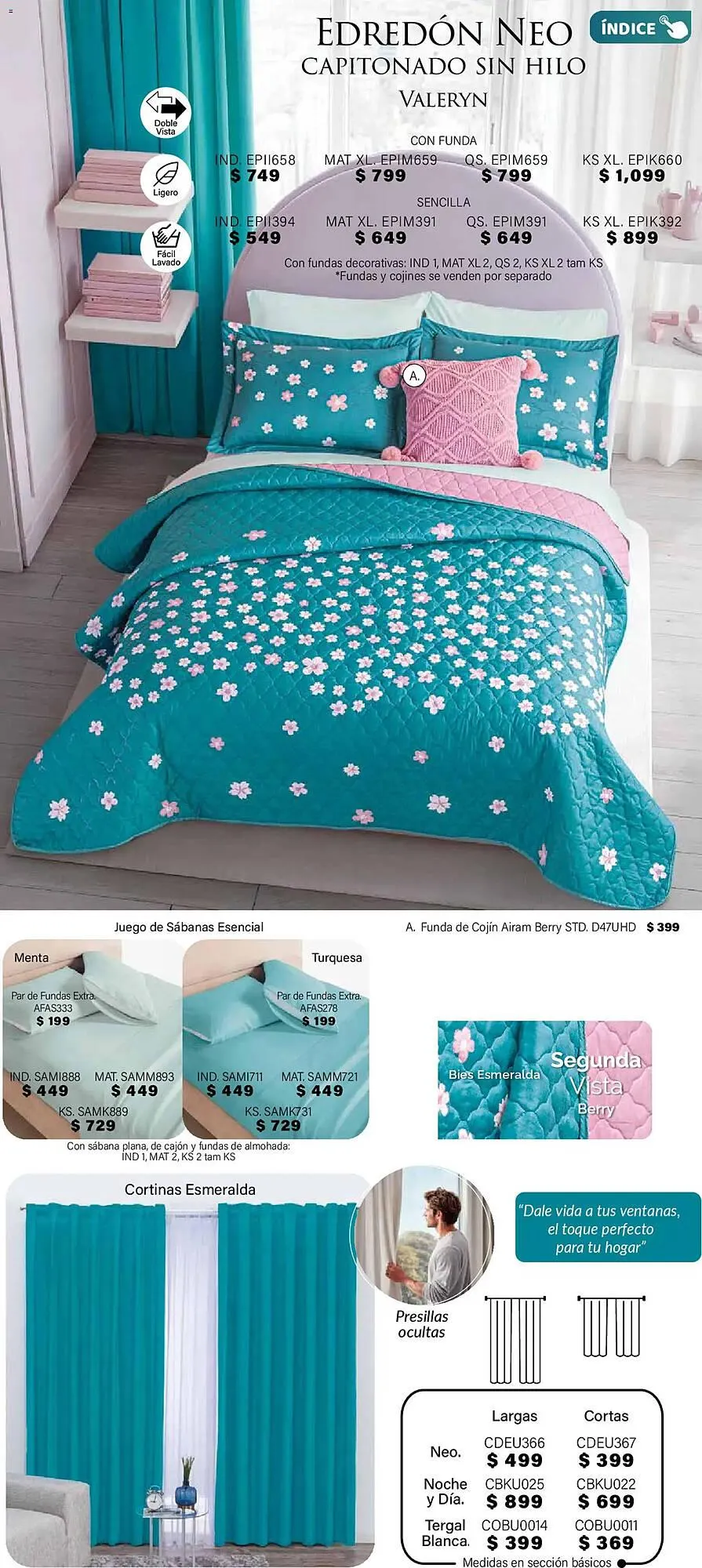 Catálogo de Catálogo Colchas Concord 1 de noviembre al 1 de febrero 2026 - Pagina 47