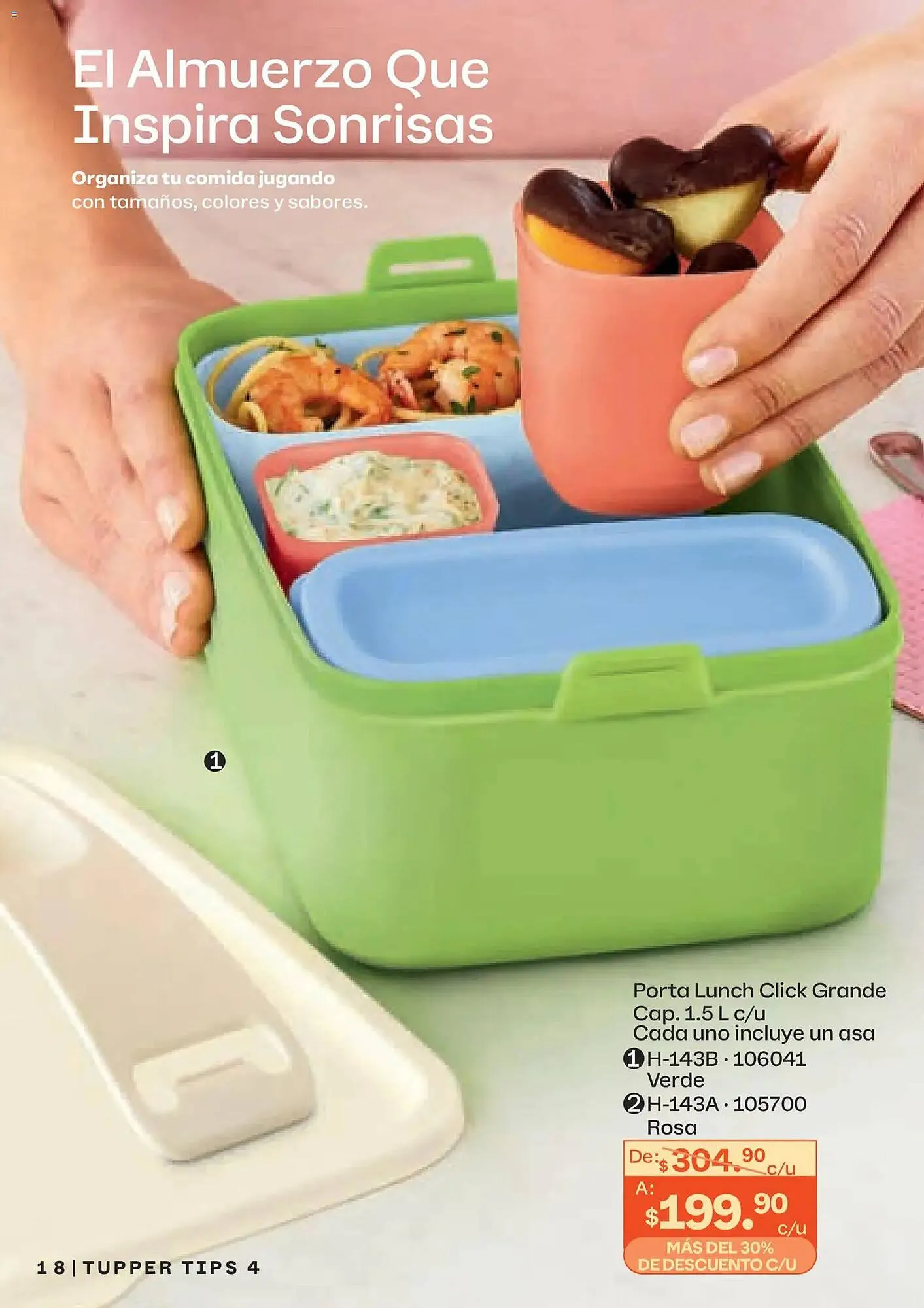 Catálogo de Catálogo Tupperware 23 de marzo al 20 de abril 2026 - Pagina 18
