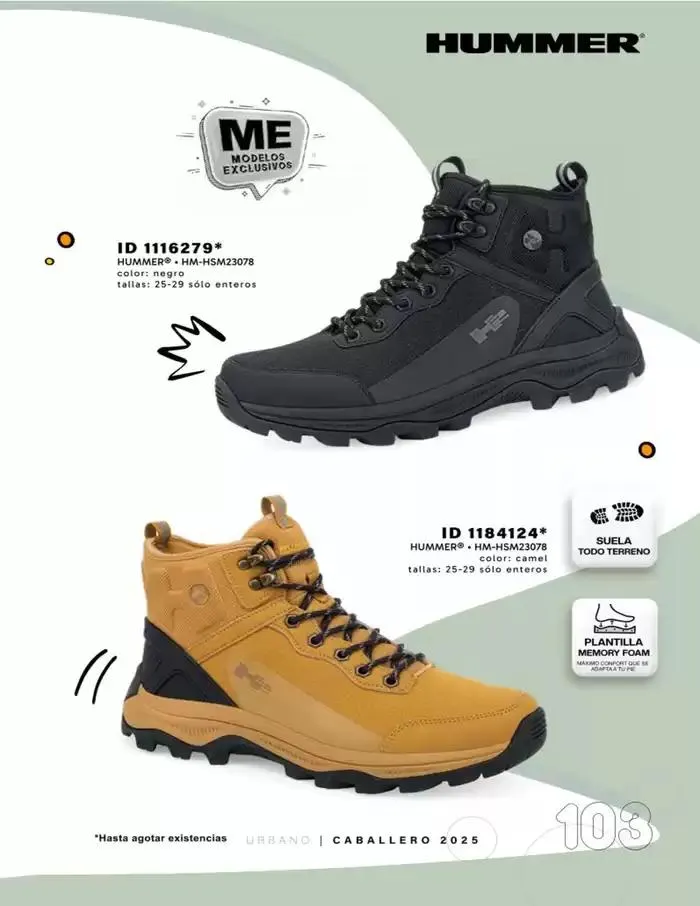 Catálogo de URBANO | CABALLEROS | 2025 | 1E 1 de marzo al 30 de septiembre 2025 - Pagina 103