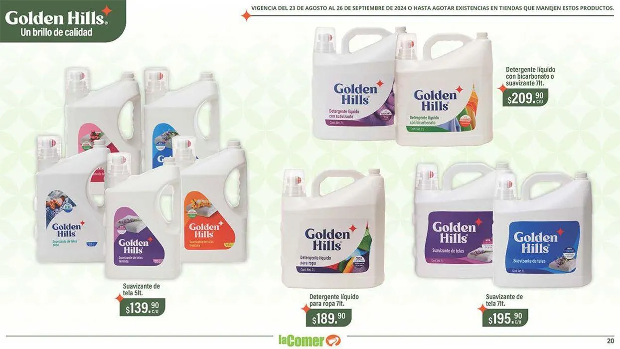 Catálogo de Golden Hills 23 de agosto al 26 de septiembre 2024 - Pagina 20