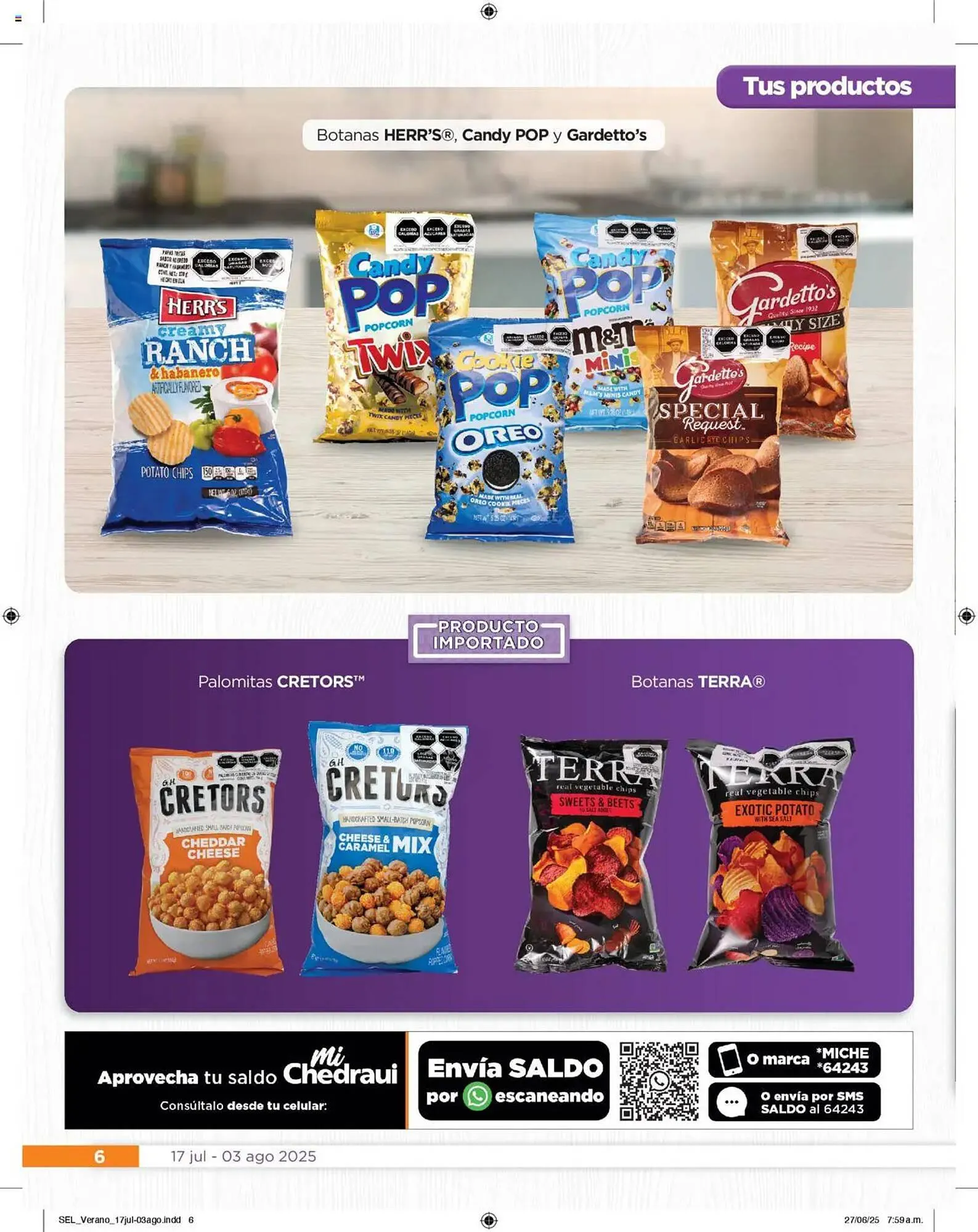 Catálogo de Catálogo Chedraui 17 de julio al 4 de agosto 2025 - Pagina 6