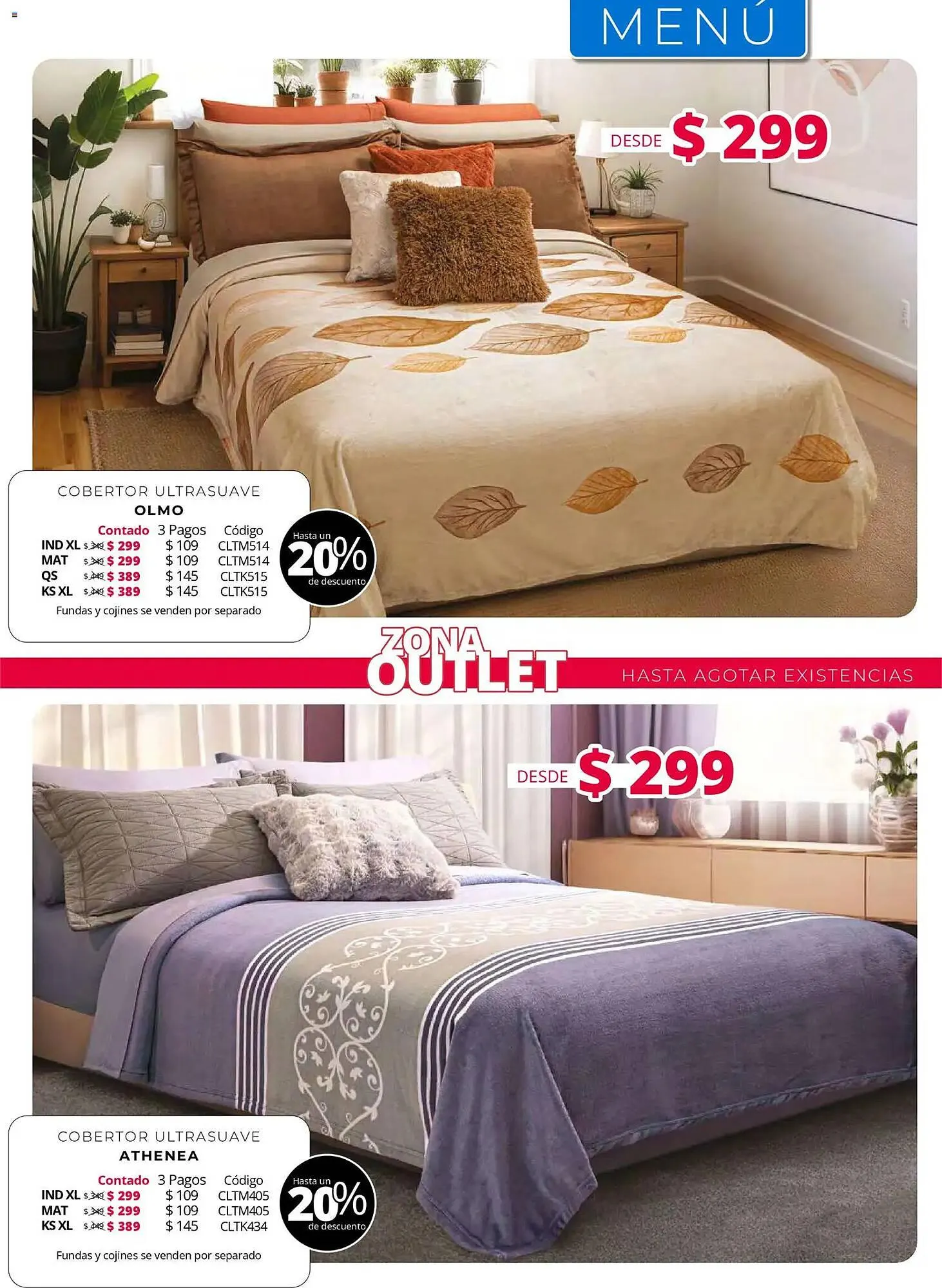 Catálogo de Catálogo Colchas Concord 1 de mayo al 1 de agosto 2026 - Pagina 228