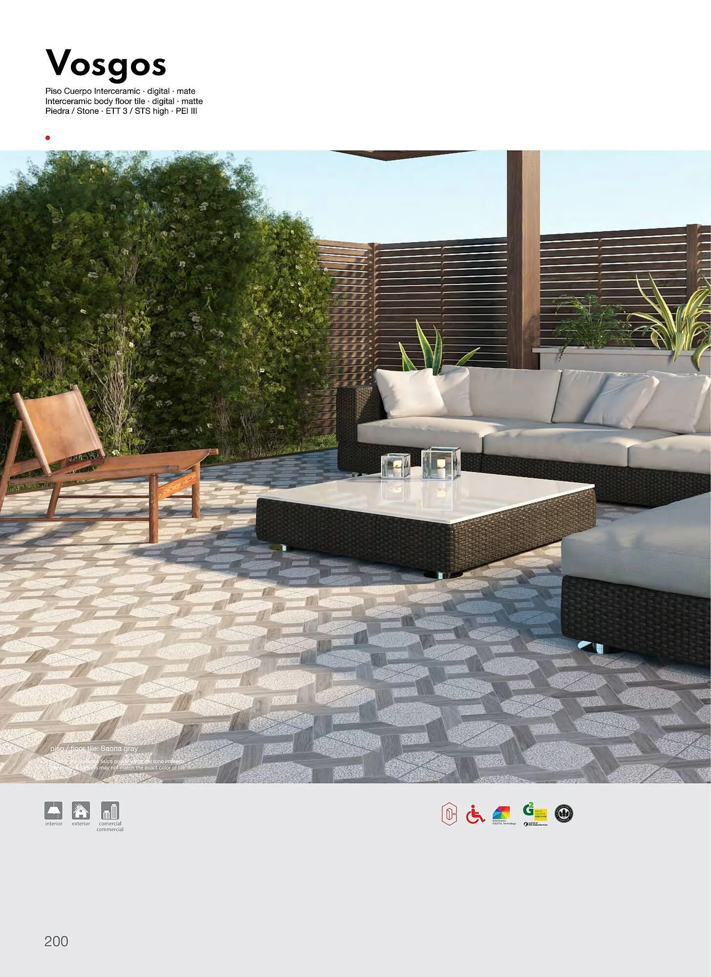 Catálogo de Catálogo Interceramic 12 de marzo al 31 de diciembre 2024 - Pagina 200