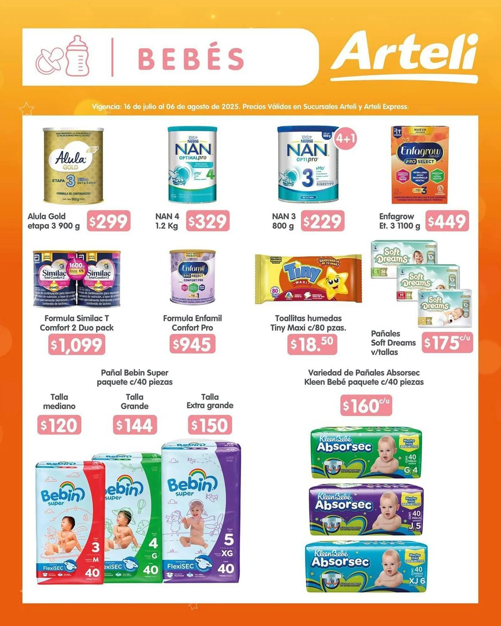 Catálogo de Catálogo Arteli 16 de julio al 6 de agosto 2025 - Pagina 1