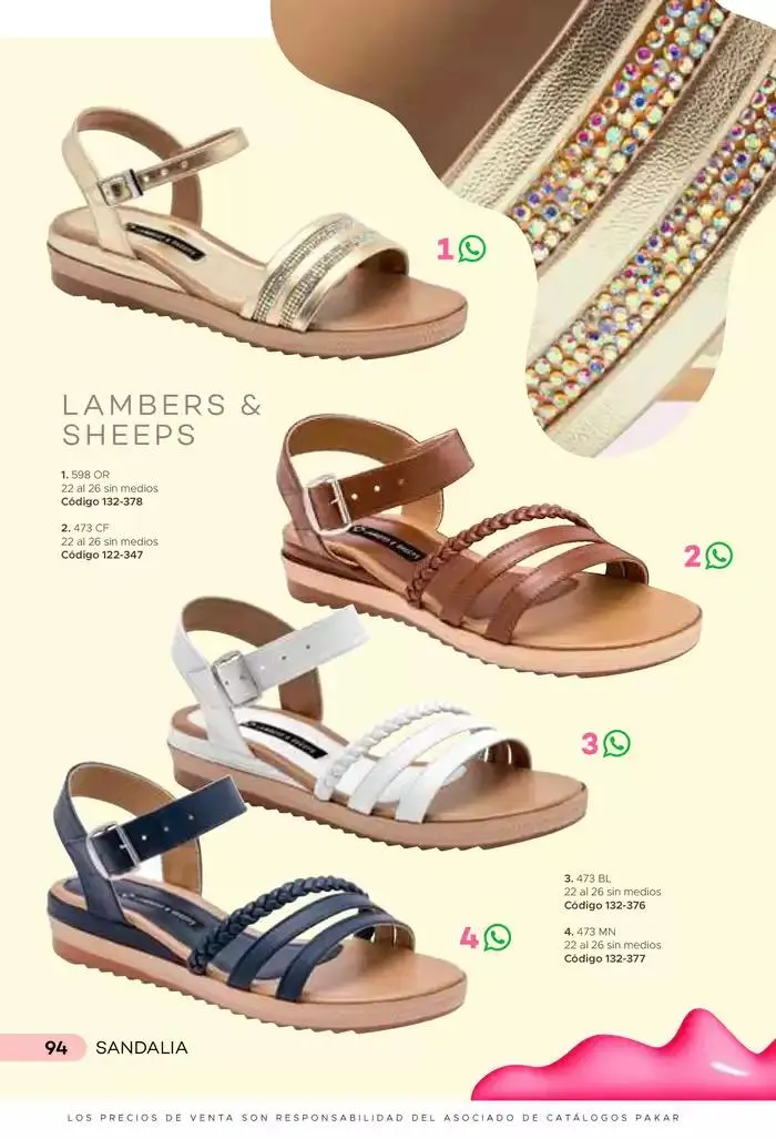 Catálogo de Pakar Sandalia 31 de enero al 31 de mayo 2025 - Pagina 94