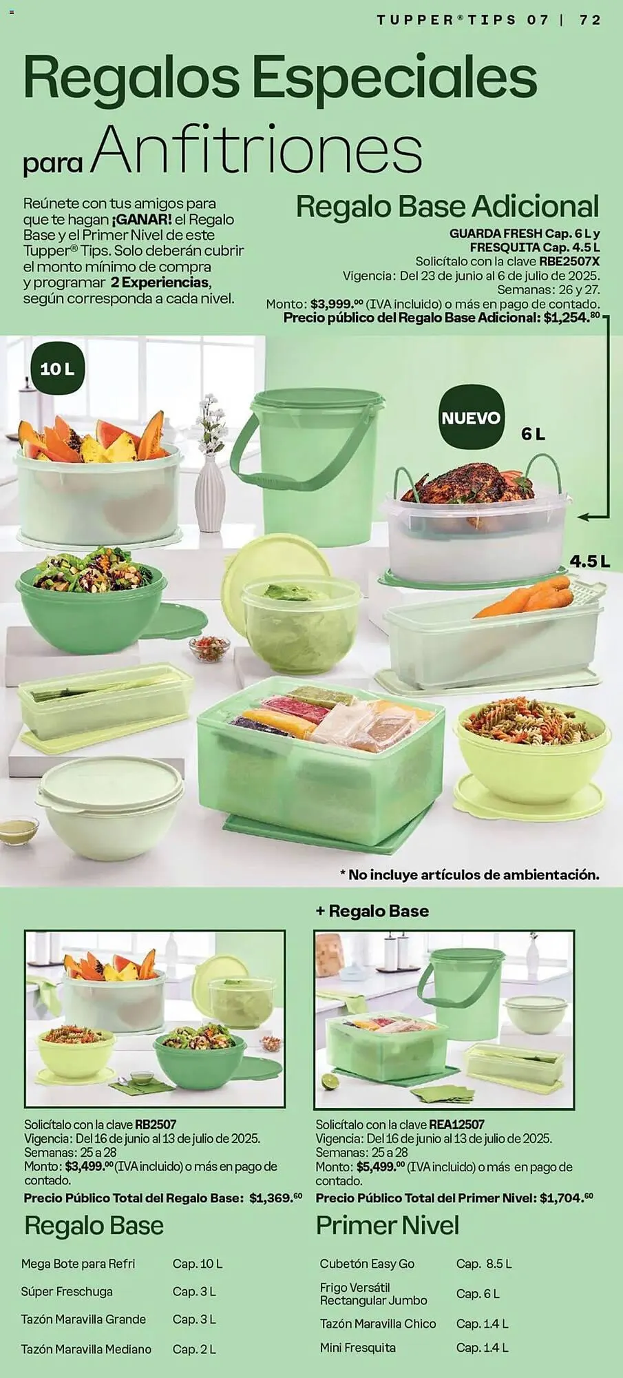 Catálogo de Catálogo Tupperware 16 de junio al 15 de julio 2025 - Pagina 72