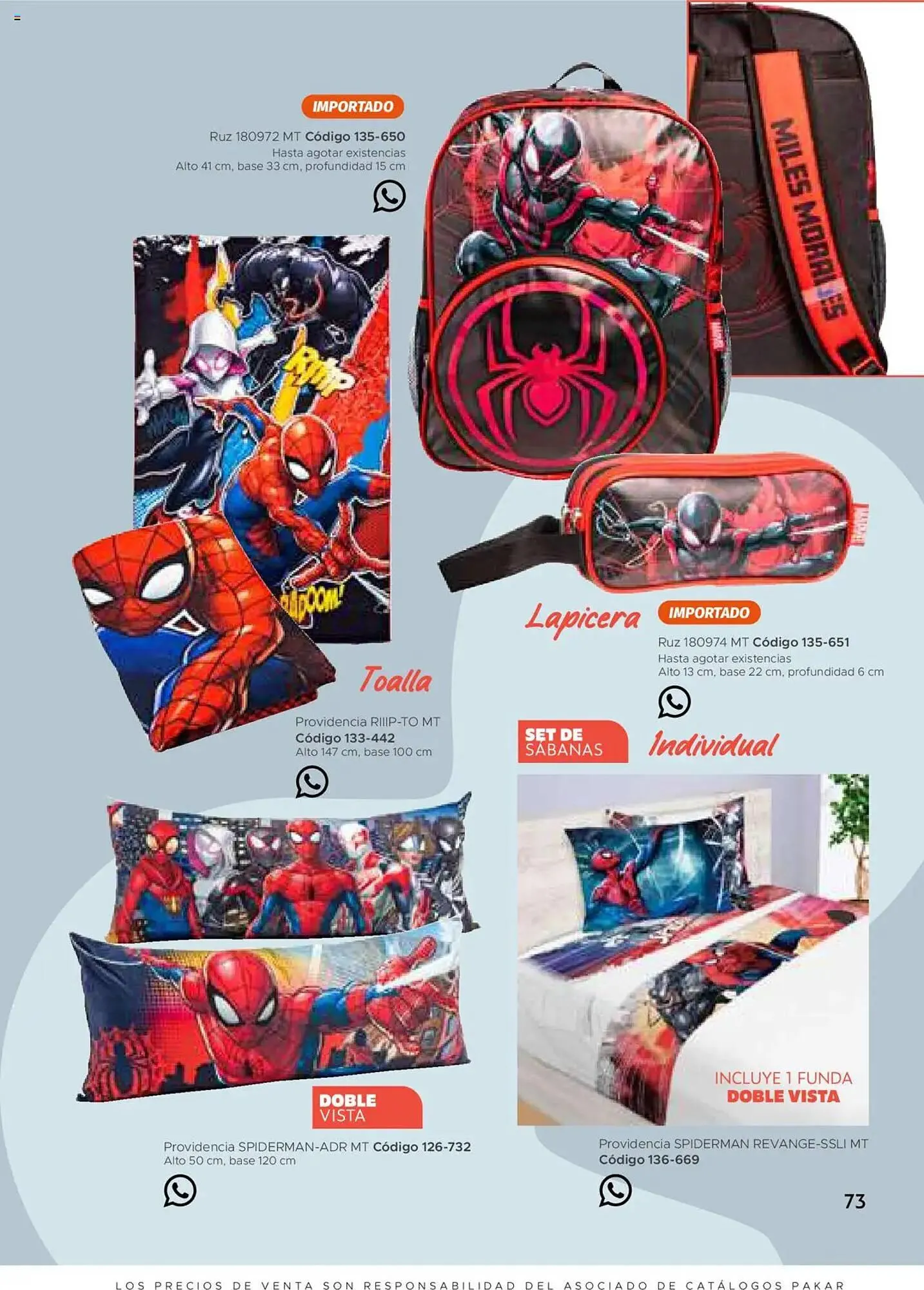 Catálogo de Catálogo SC Pakar 24 de julio al 1 de enero 2026 - Pagina 73