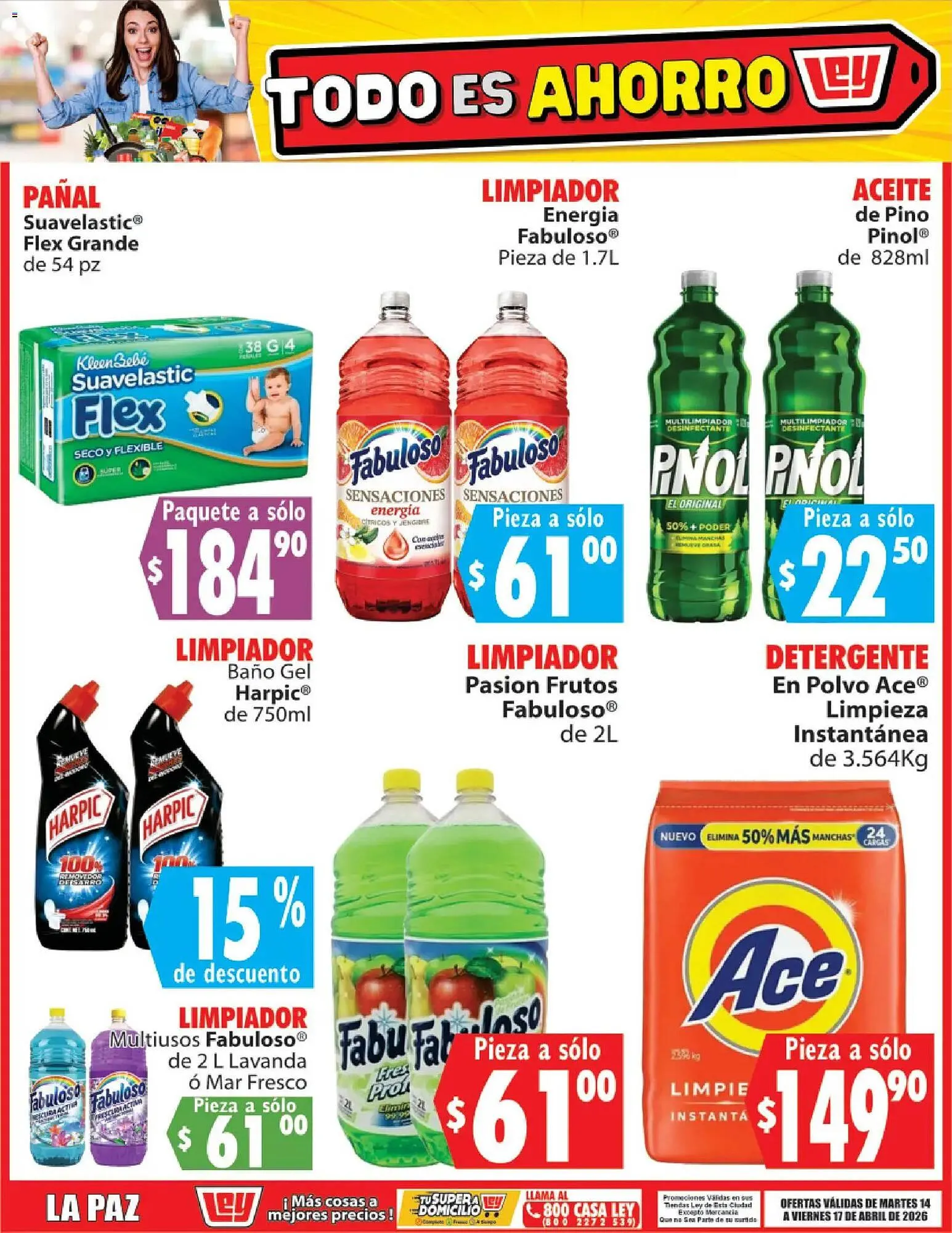 Catálogo de Folleto Casa Ley 14 de abril al 18 de abril 2026 - Pagina 6