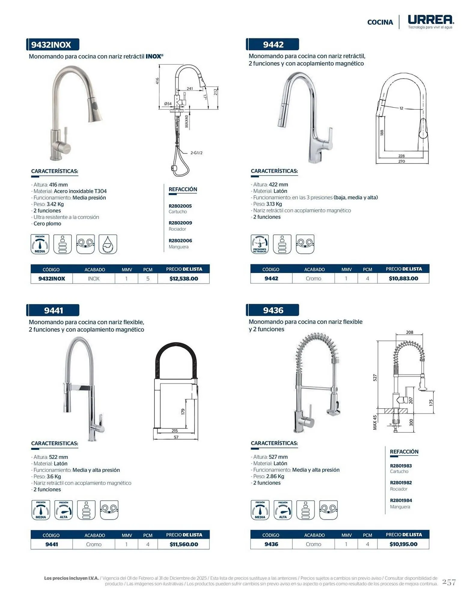 Catálogo de Catálogo Urrea 28 de febrero al 28 de febrero 2026 - Pagina 263