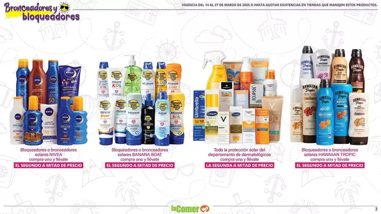 Catálogo de La Comer - Vacaciones 14 de marzo al 27 de marzo 2025 - Pagina 2
