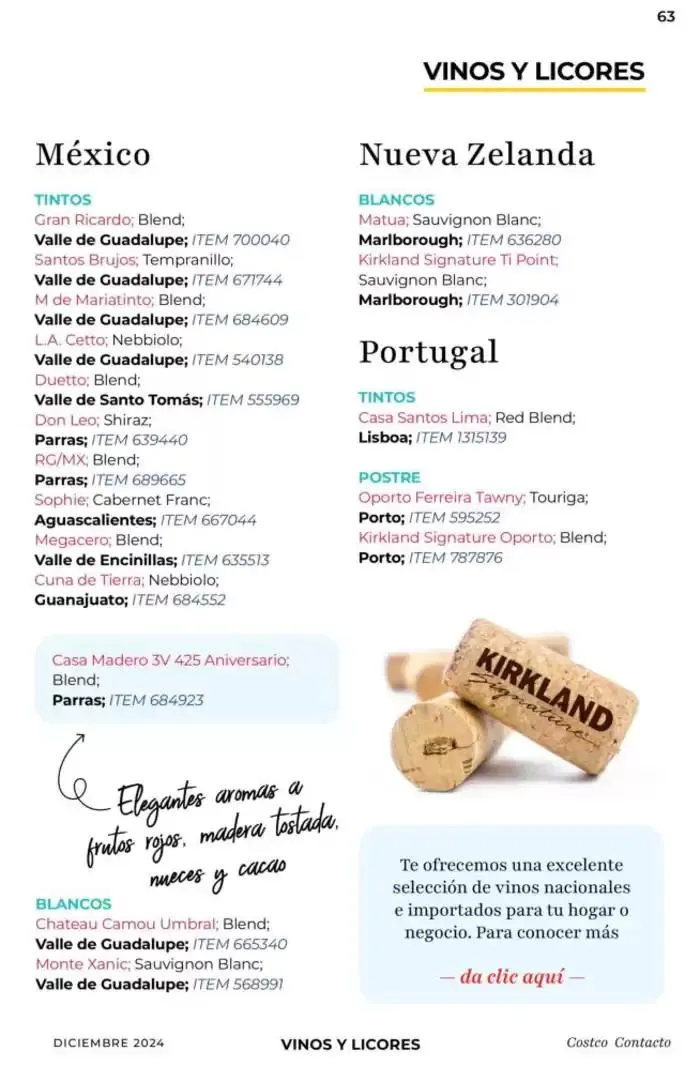 Catálogo de Costco Contacto 10 de diciembre al 31 de diciembre 2024 - Pagina 106