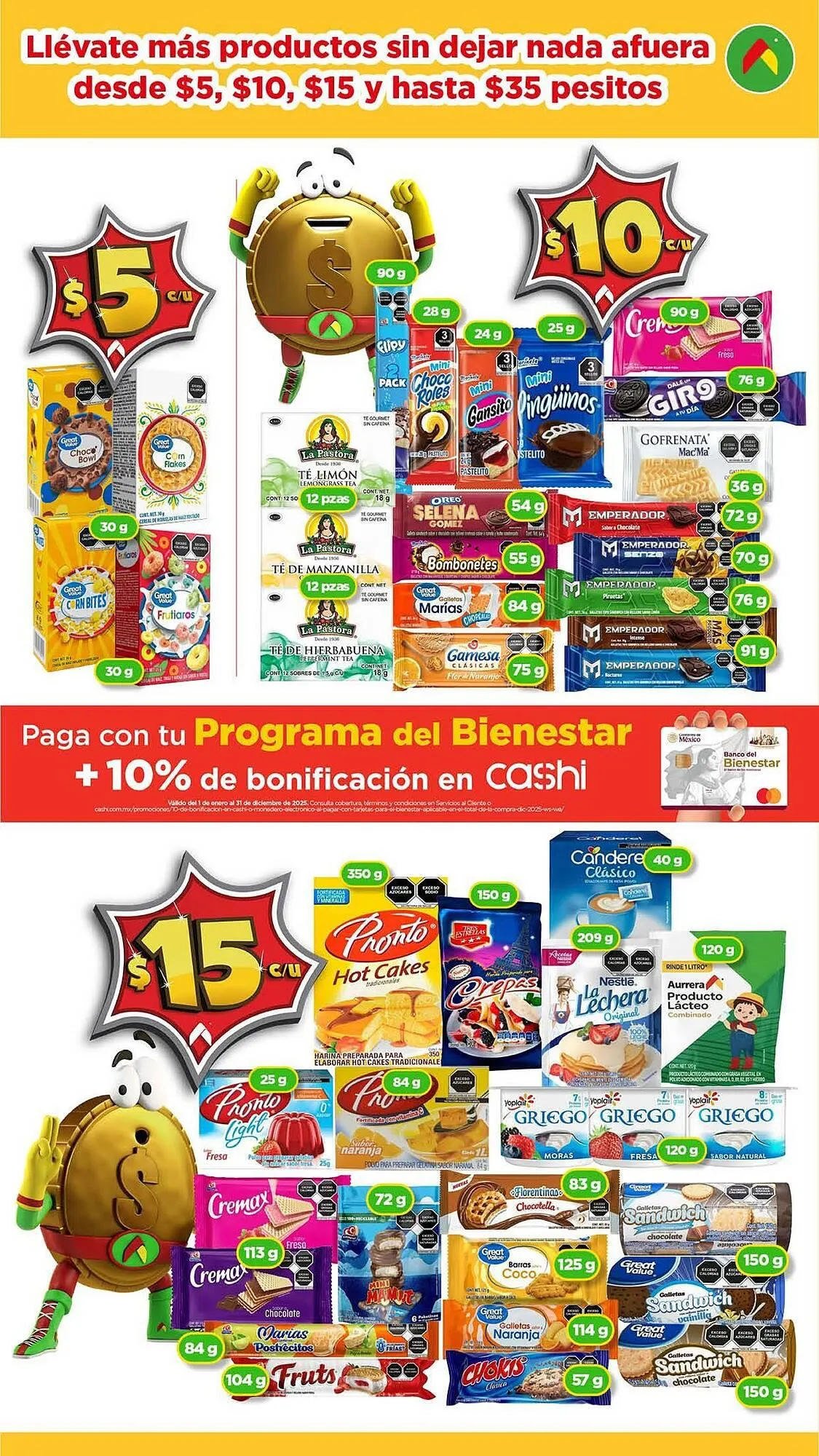 Catálogo de Folleto Bodega Aurrerá 17 de septiembre al 13 de octubre 2025 - Pagina 2