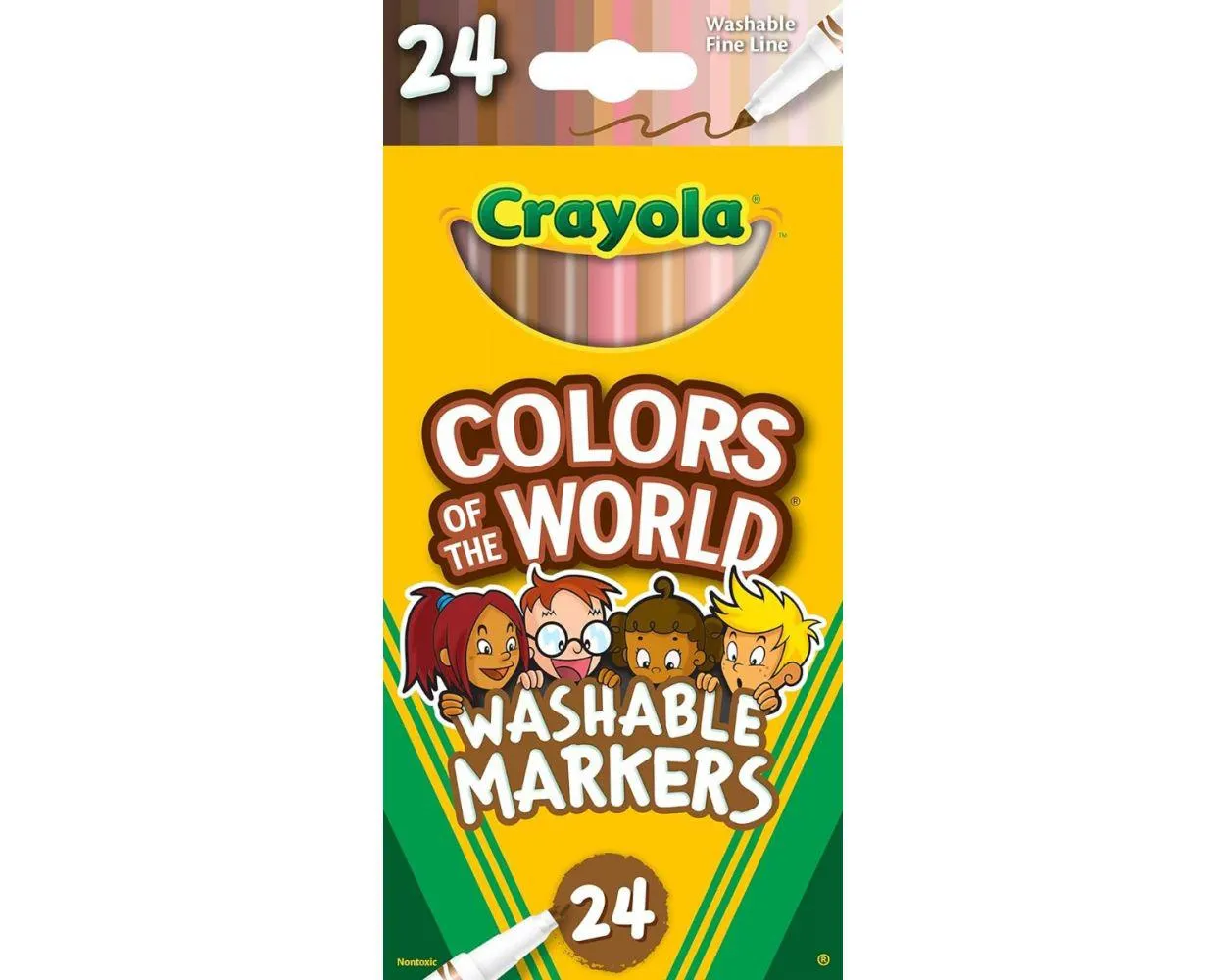 Crayola Marcadores de colores del mundo