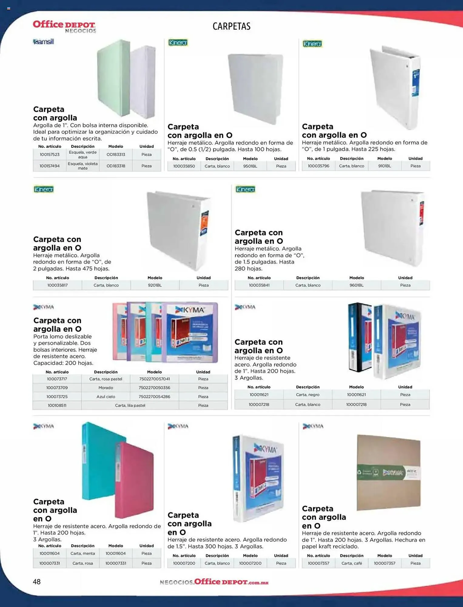 Catálogo de Catálogo Office Depot 9 de enero al 31 de diciembre 2025 - Pagina 50