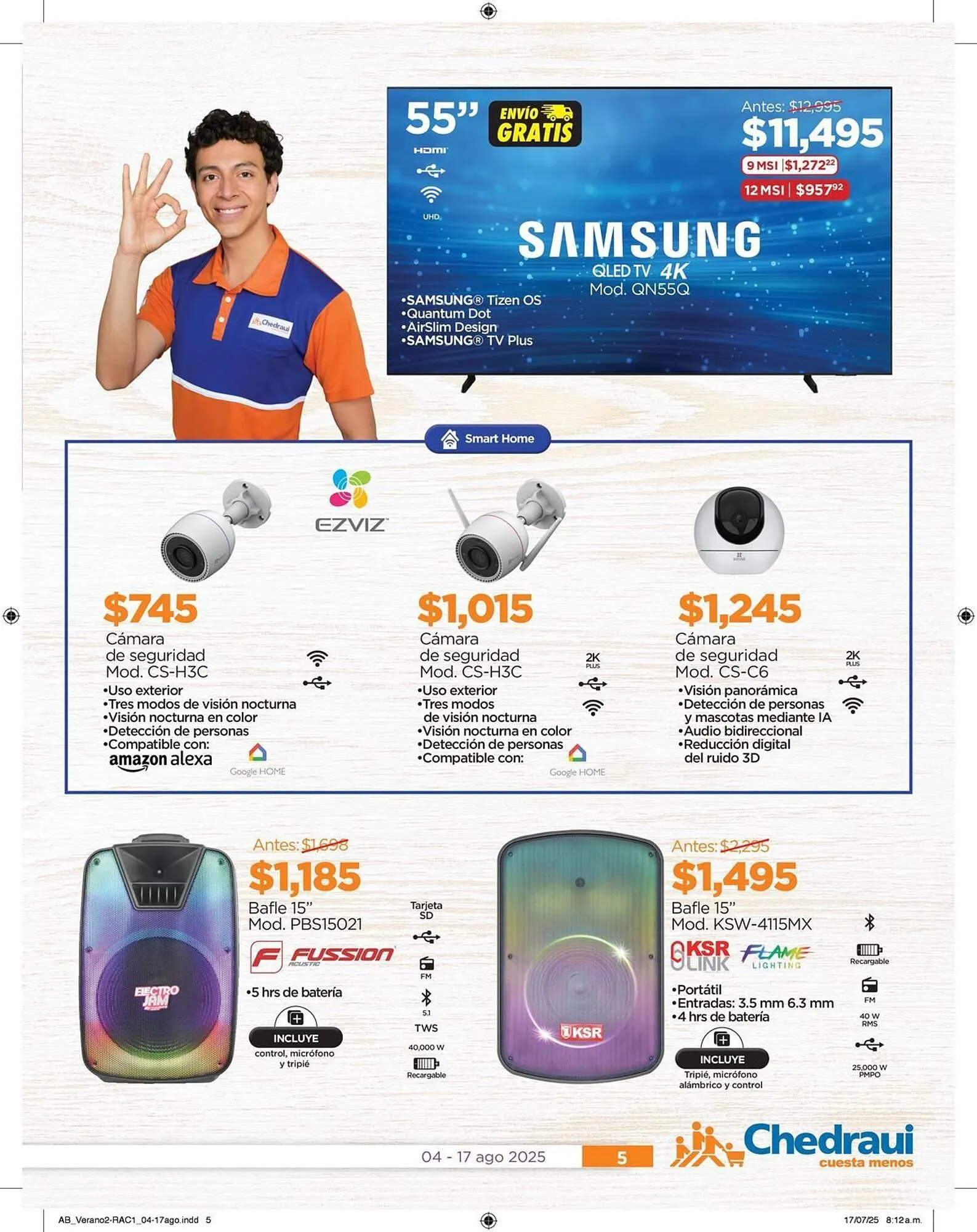 Catálogo de Catálogo Chedraui 5 de agosto al 17 de agosto 2025 - Pagina 5