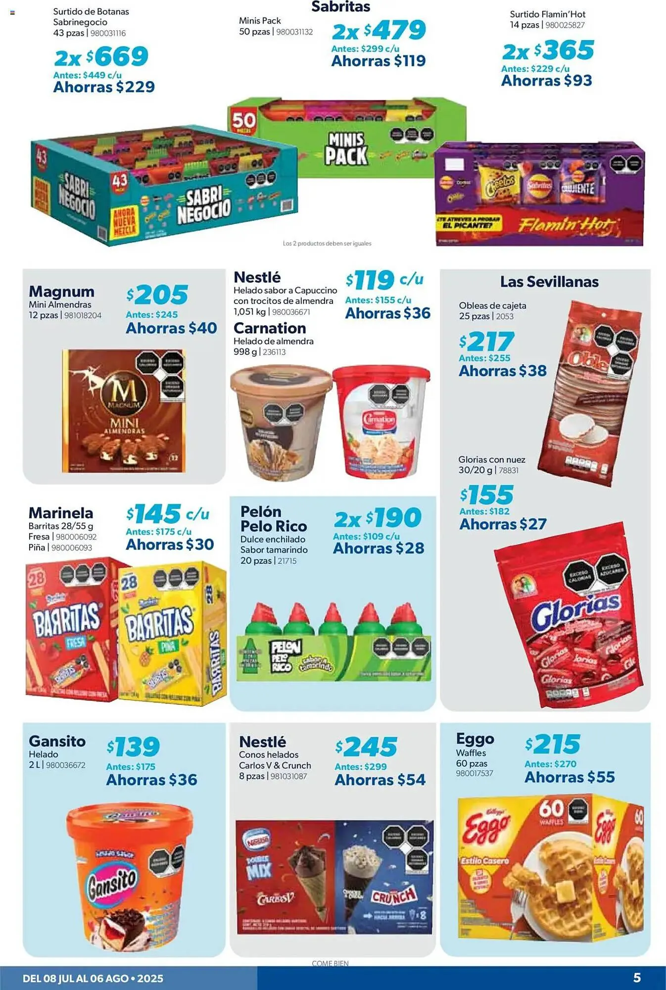 Catálogo de Catálogo Sam's Club 8 de julio al 7 de agosto 2025 - Pagina 5