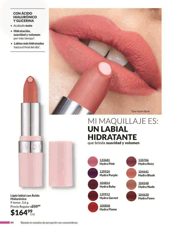 Catálogo de Avon COSMÉTICOS C10 15 de mayo al 19 de junio 2024 - Pagina 44