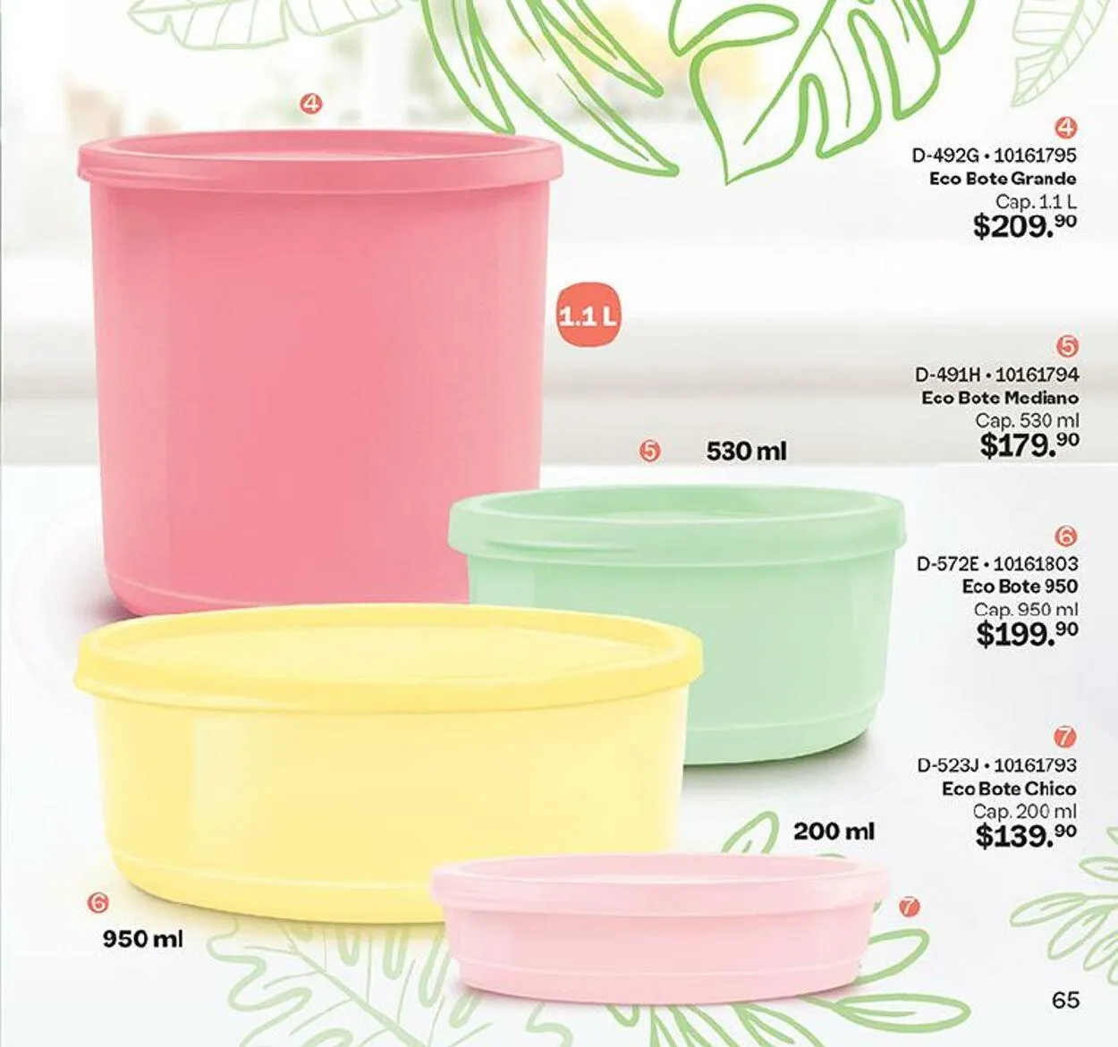 Catálogo de Tupperware 4 de septiembre al 16 de septiembre 2024 - Pagina 65