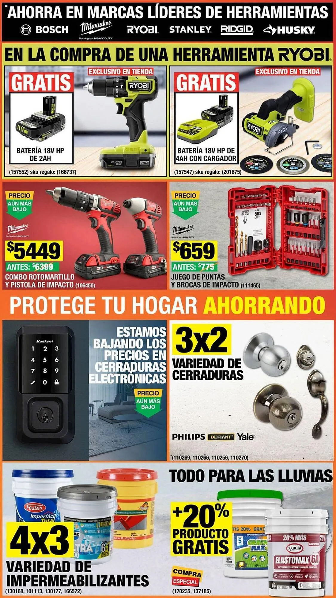 Catálogo de Catálogo The Home Depot 7 de septiembre al 4 de octubre 2023 - Pagina 8