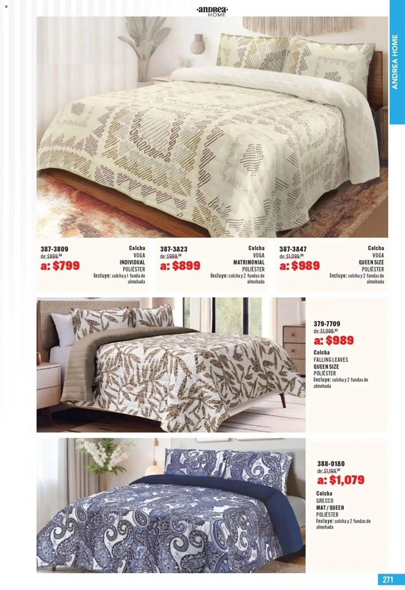 Catálogo de Catálogo Andrea 5 de abril al 2 de mayo 2026 - Pagina 271