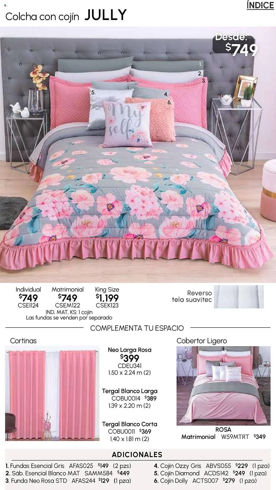 Catálogo de Catálogo Colchas Concord 13 de julio al 20 de julio 2023 - Pagina 31