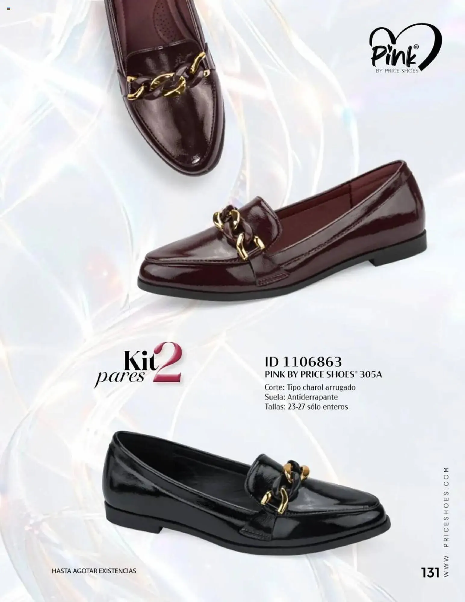 Catálogo de Catálogo Price Shoes 25 de septiembre al 1 de enero 2027 - Pagina 132