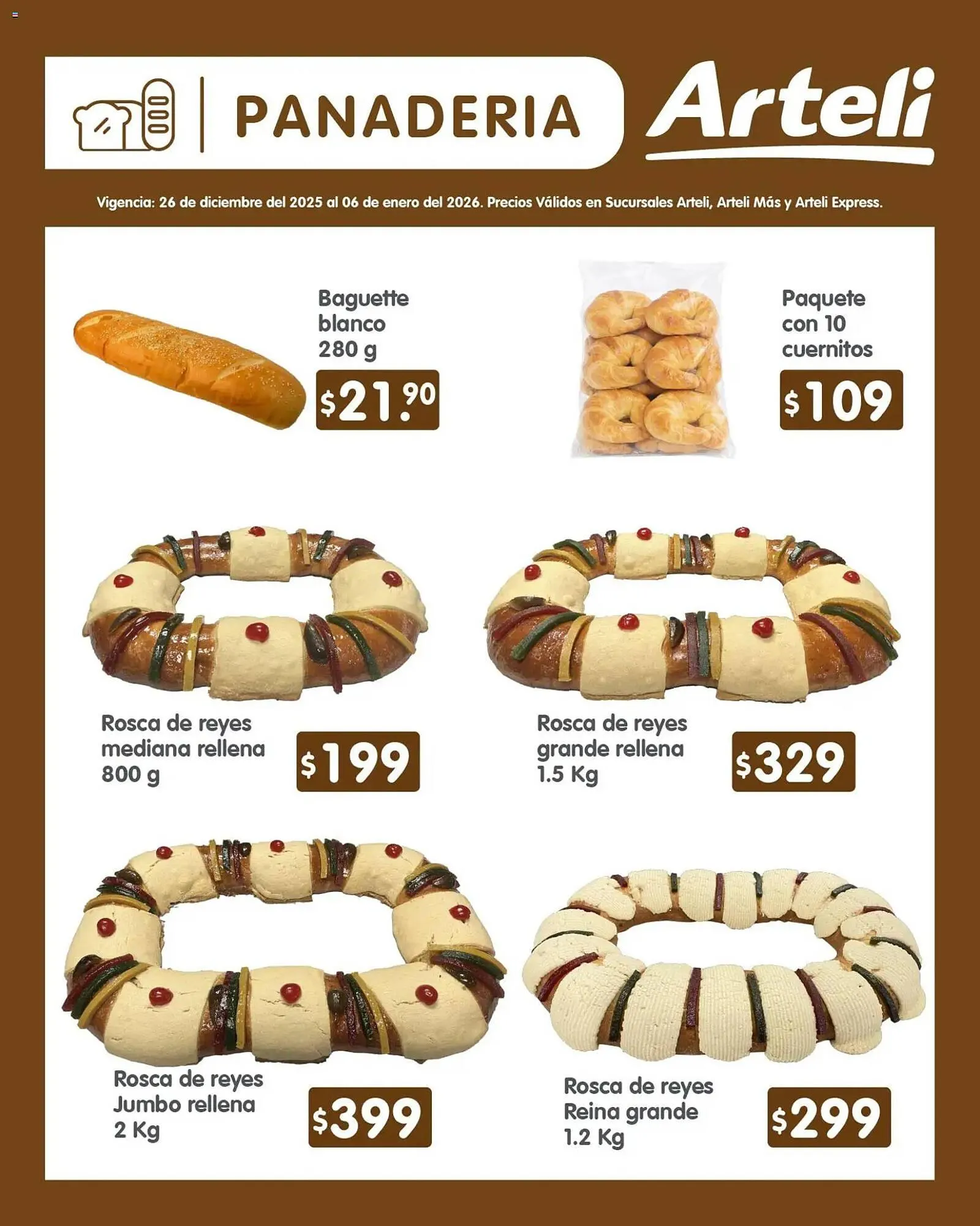 Catálogo de Folleto Arteli 26 de diciembre al 6 de enero 2026 - Pagina 8
