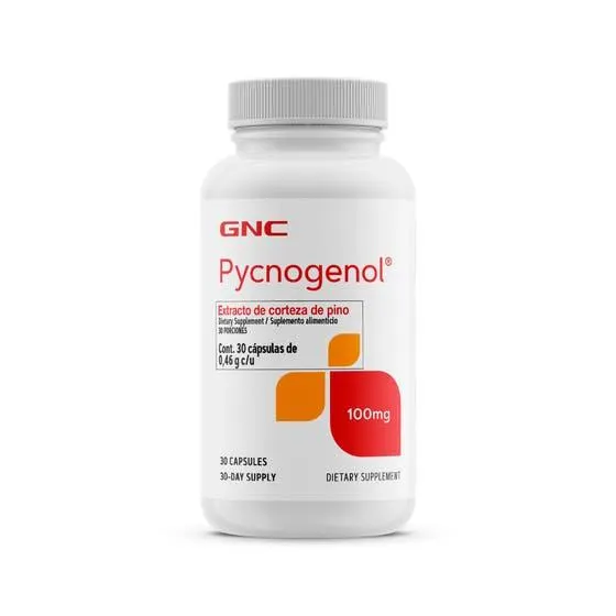 GNC Extracto de Corteza de Pino 100 mg - 30 Cápsulas