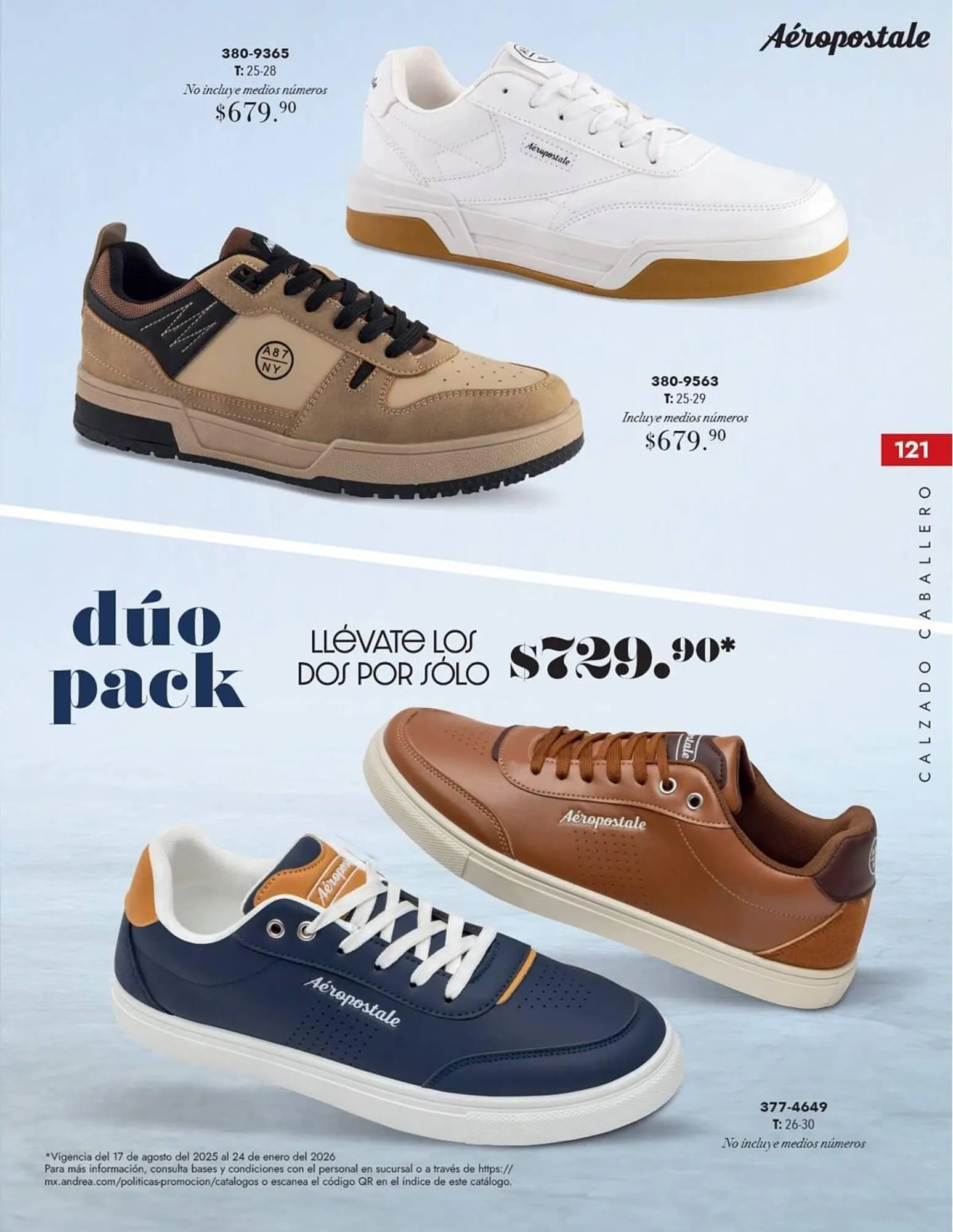 Catálogo de Catálogo Andrea 1 de septiembre al 31 de diciembre 2025 - Pagina 121