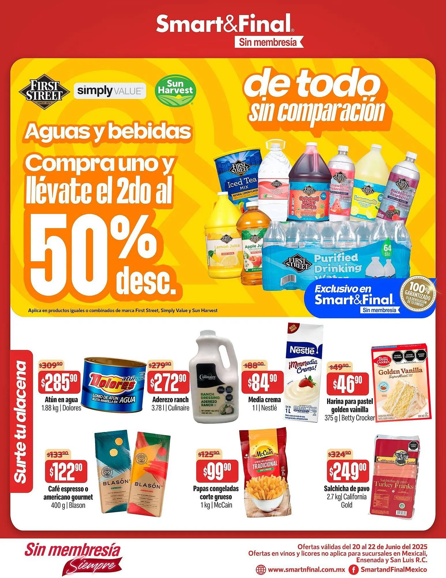Catálogo de Catálogo Smart & Final 20 de junio al 22 de junio 2025 - Pagina 2