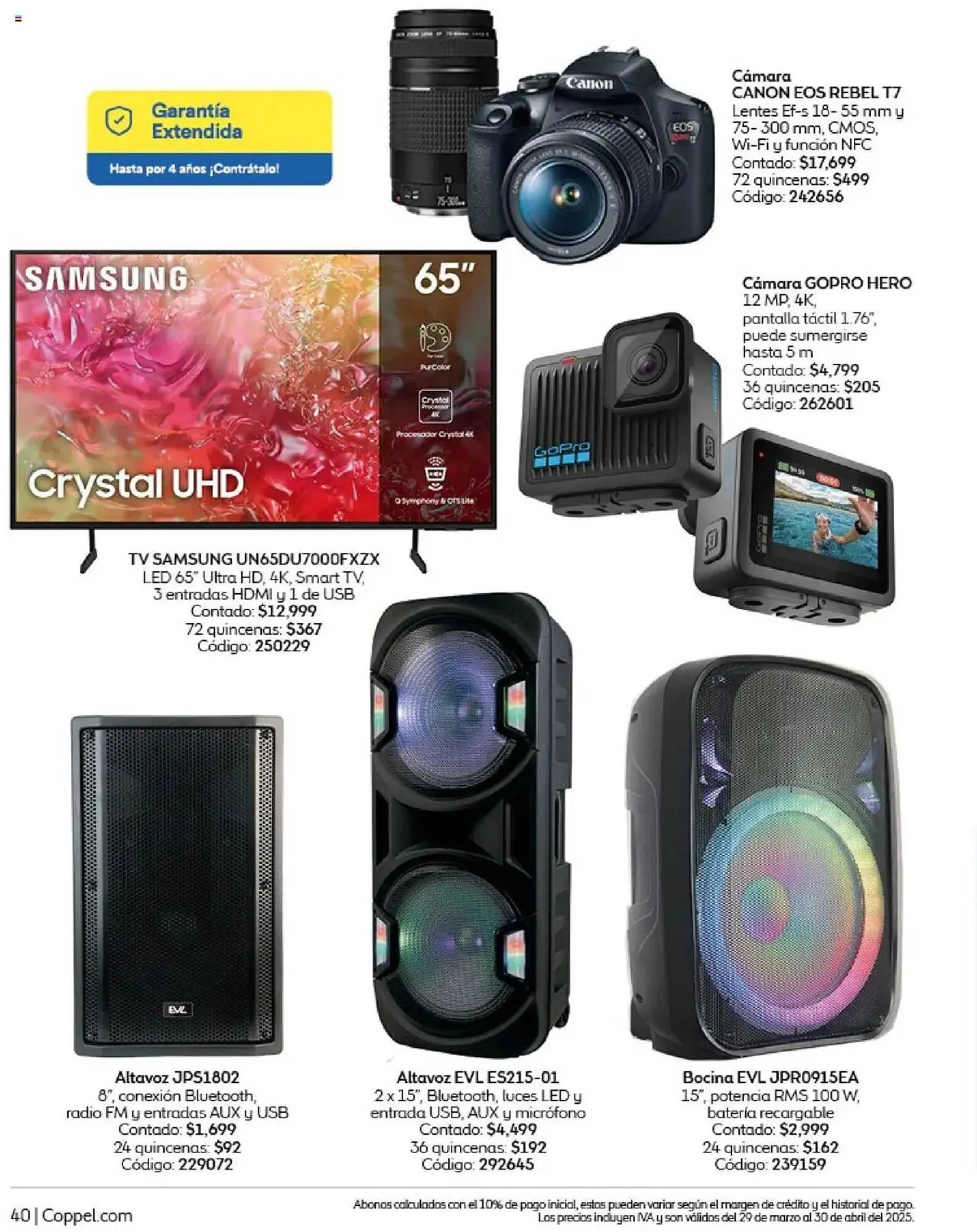 Catálogo de Catálogo Coppel 1 de abril al 30 de abril 2025 - Pagina 40